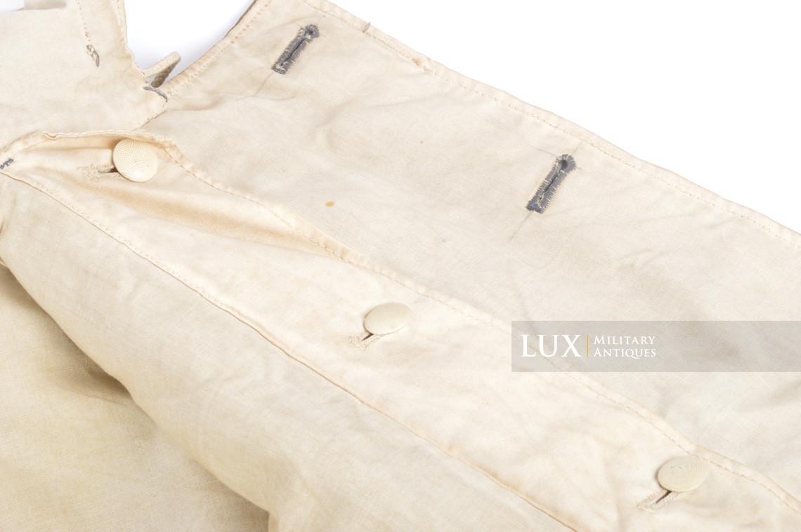 German green camouflage reversible to white winter parka - photo 17