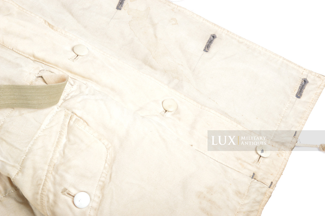 German green camouflage reversible to white winter parka - photo 18