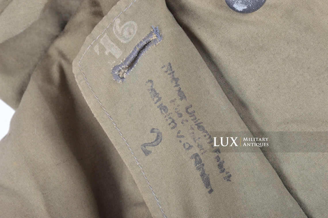 German green camouflage reversible to white winter parka - photo 19