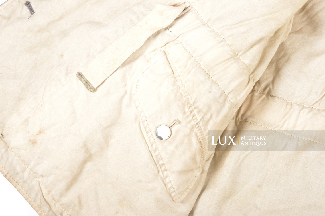 German green camouflage reversible to white winter parka - photo 21