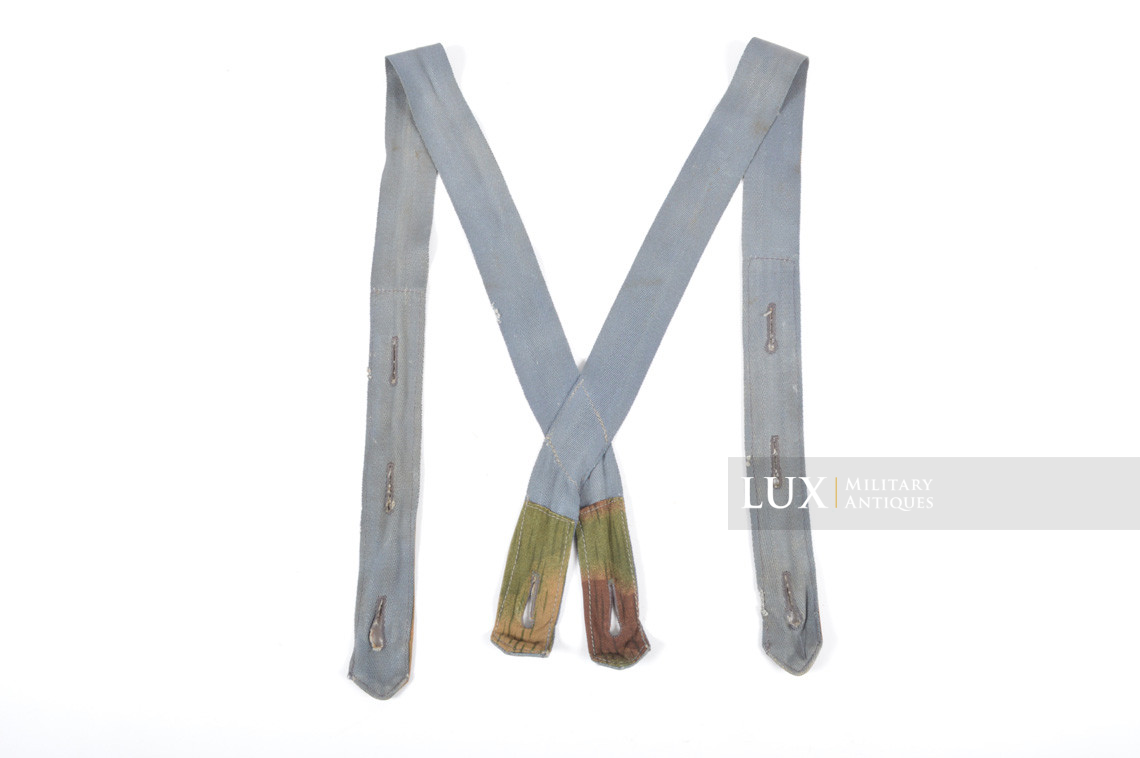 Heer / Luftwaffe tan & water winter trousers suspenders - photo 7