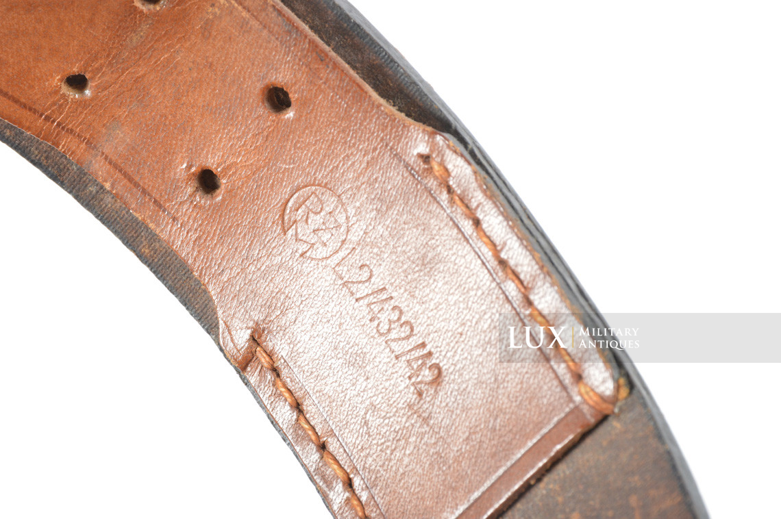 Uncommon German Hitlerjugend belt, « RZM » - photo 12