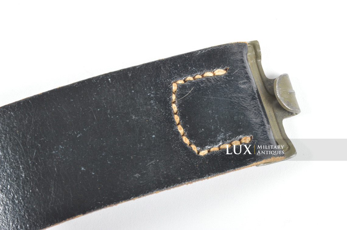 German late-war leather belt, « RBNr » - photo 8