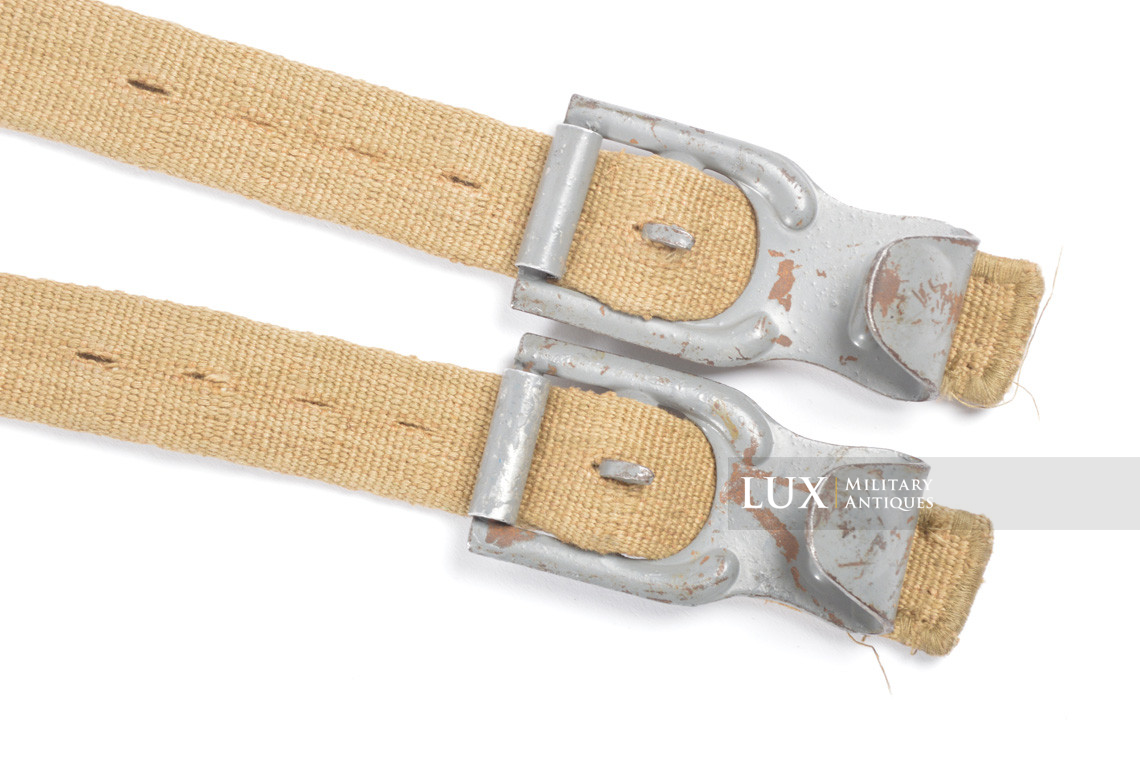 German Luftwaffe tropical webbing light-weight Y-straps - photo 8