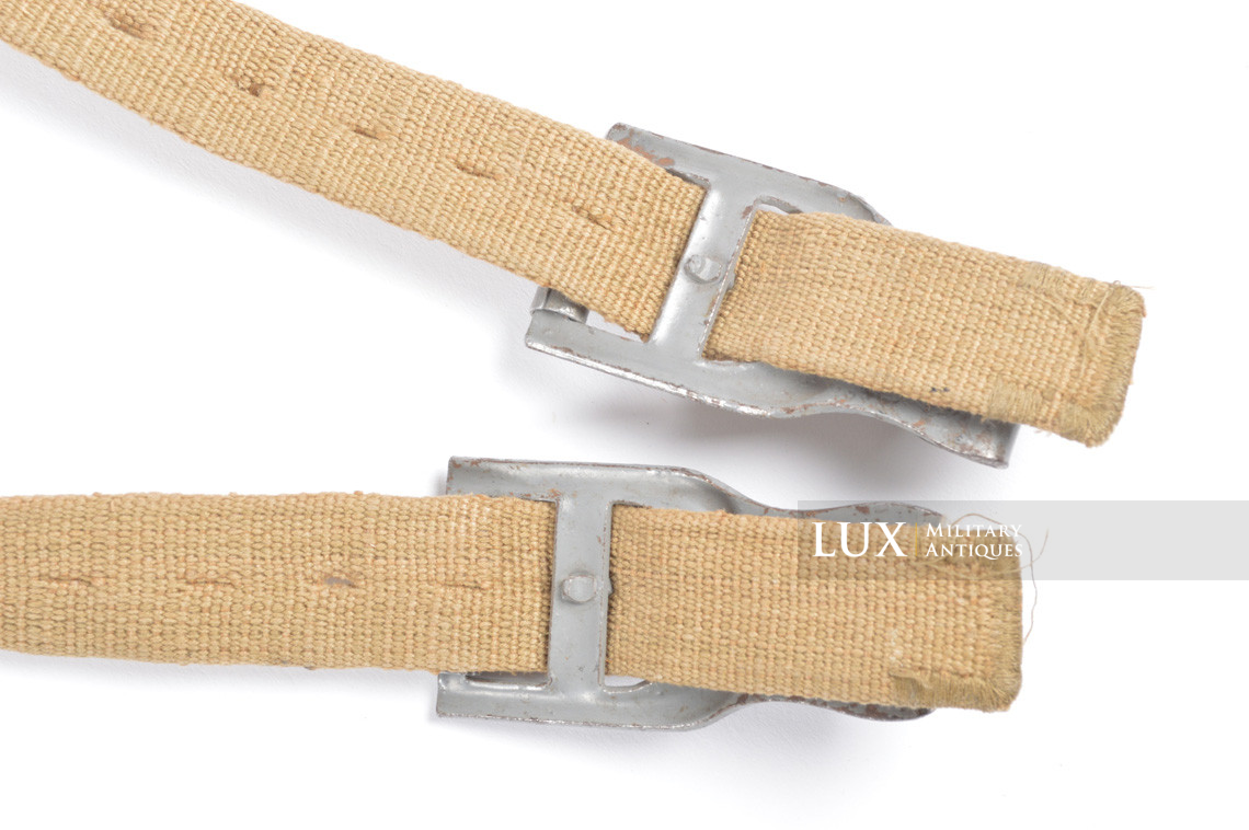 German Luftwaffe tropical webbing light-weight Y-straps - photo 14