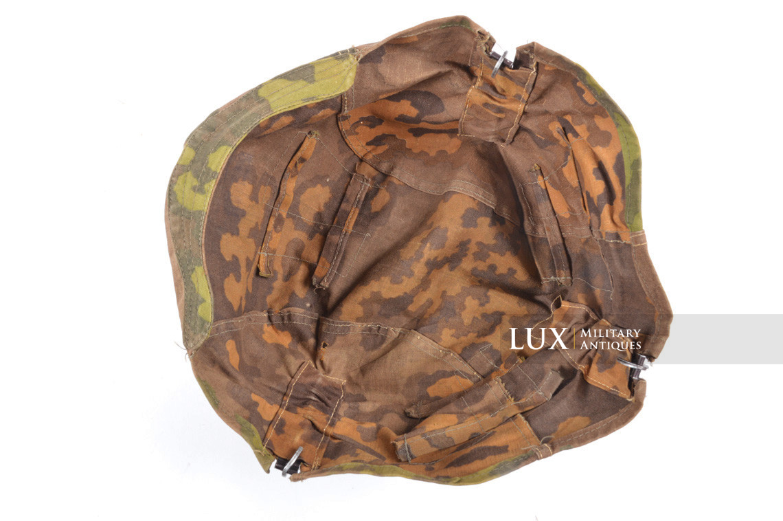 Couvre casque Waffen-SS fin de guerre, camouflage feuille de chêne « A » - photo 28