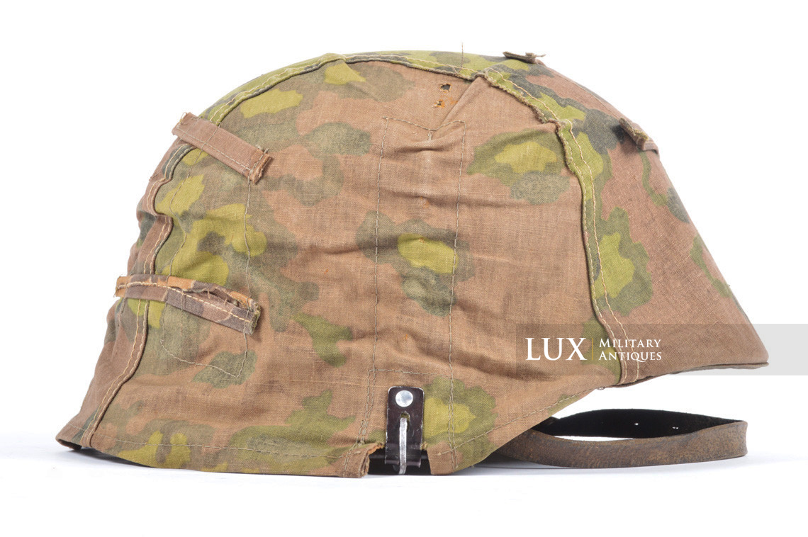 Couvre casque Waffen-SS fin de guerre, camouflage feuille de chêne « A » - photo 10