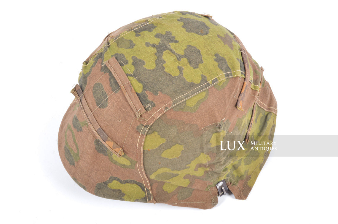 Couvre casque Waffen-SS fin de guerre, camouflage feuille de chêne « A » - photo 14