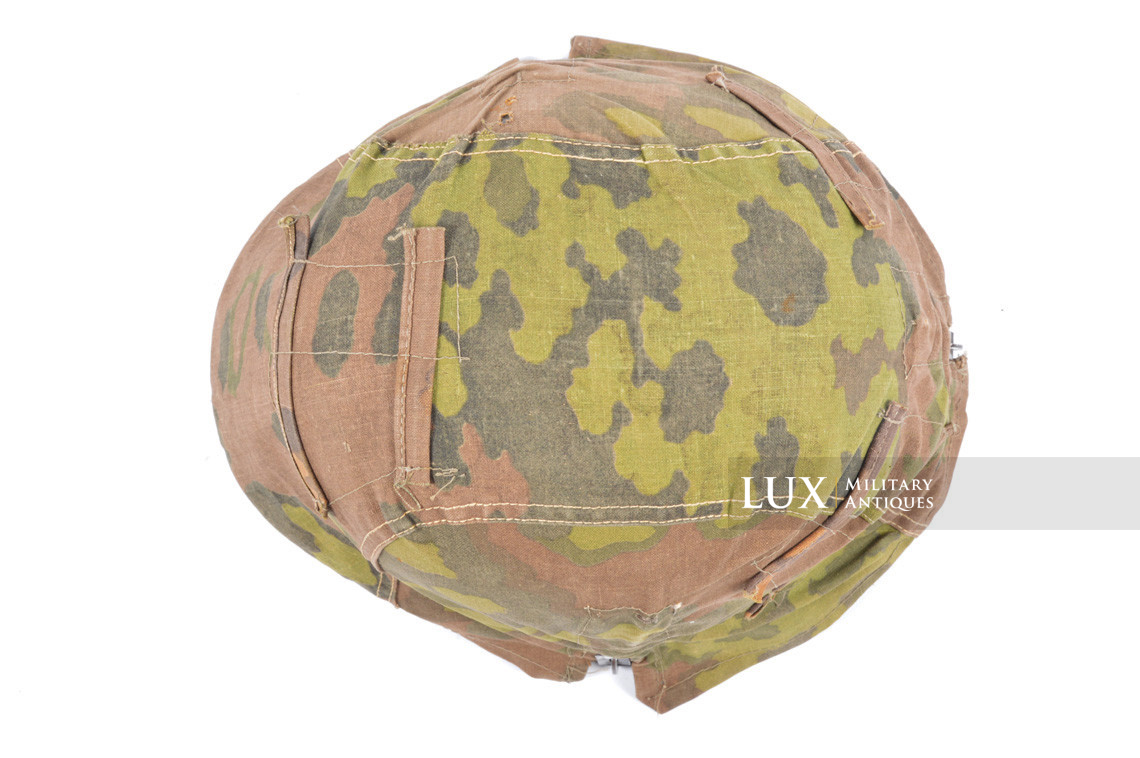 Couvre casque Waffen-SS fin de guerre, camouflage feuille de chêne « A » - photo 15