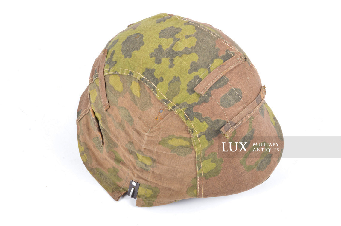 Couvre casque Waffen-SS fin de guerre, camouflage feuille de chêne « A » - photo 16