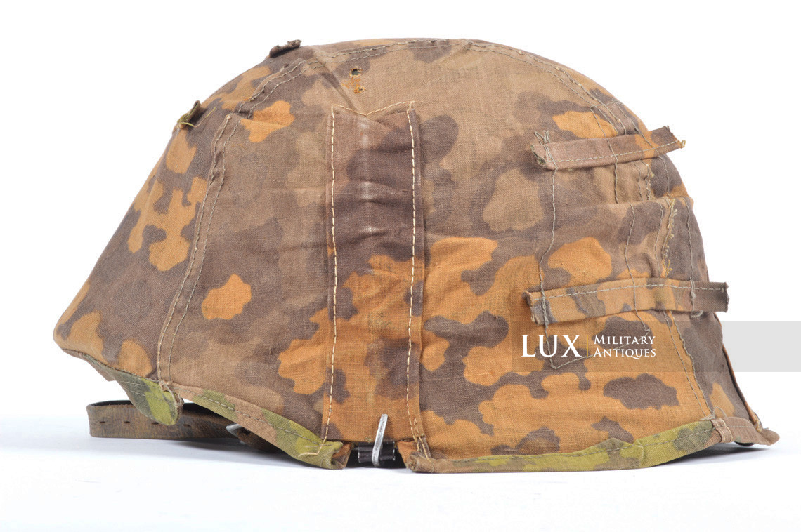 Couvre casque Waffen-SS fin de guerre, camouflage feuille de chêne « A » - photo 29