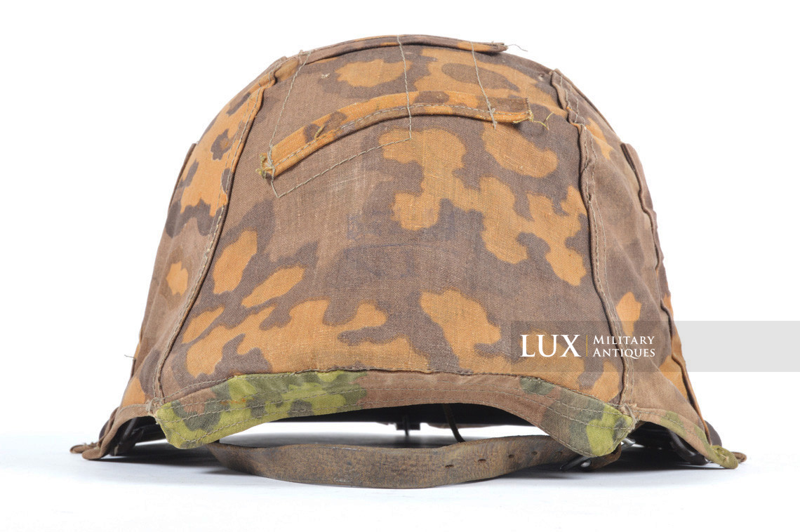 Couvre casque Waffen-SS fin de guerre, camouflage feuille de chêne « A » - photo 31