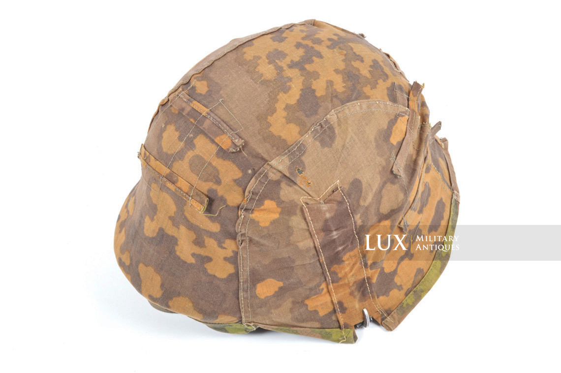 Couvre casque Waffen-SS fin de guerre, camouflage feuille de chêne « A » - photo 38