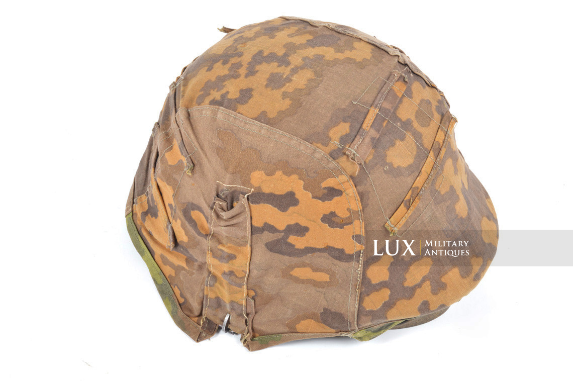 Couvre casque Waffen-SS fin de guerre, camouflage feuille de chêne « A » - photo 40