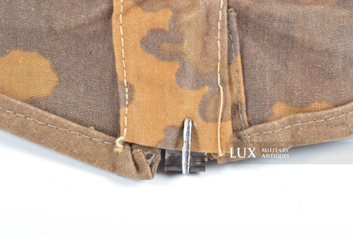 Couvre casque Waffen-SS fin de guerre, camouflage feuille de chêne « A » - photo 46