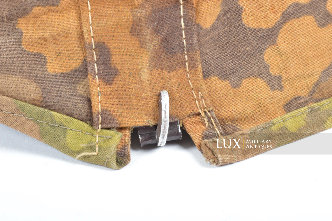 Couvre casque Waffen-SS fin de guerre, camouflage feuille de chêne « A » - photo 49