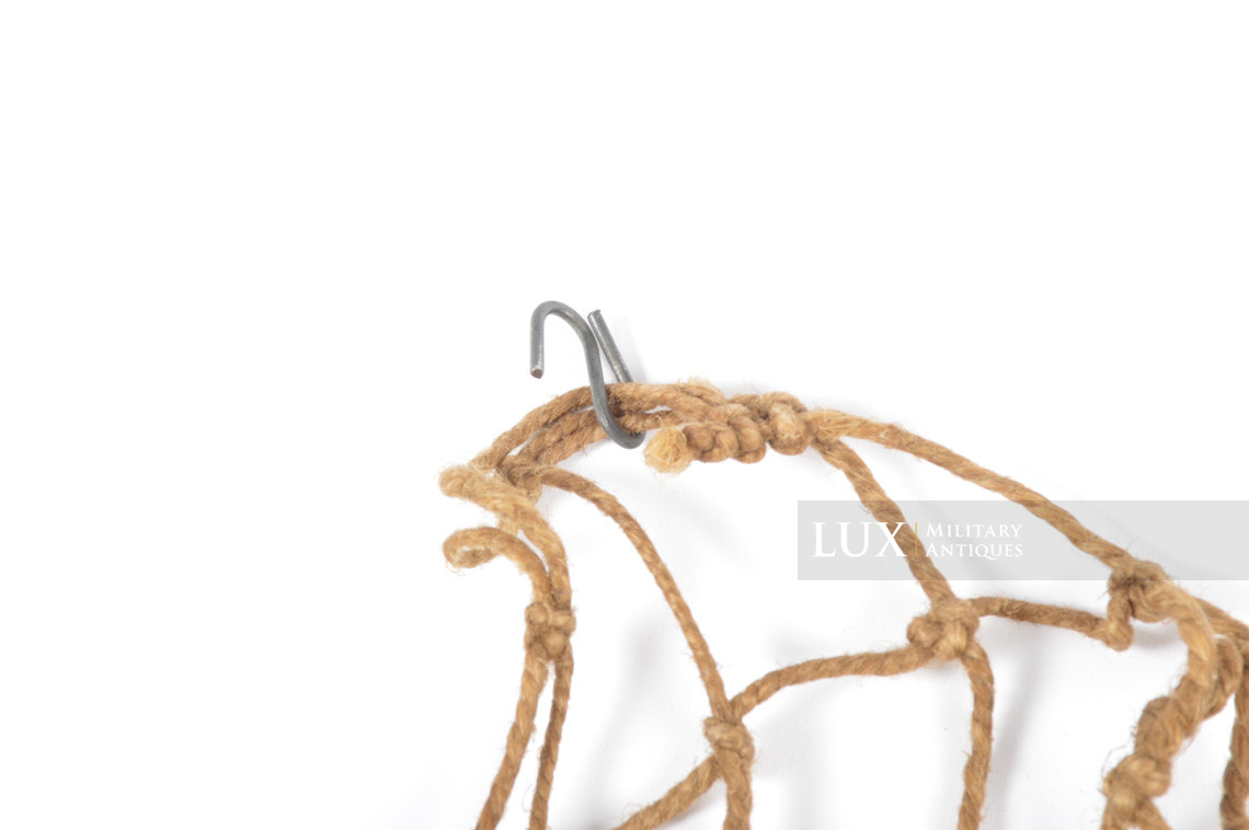 German helmet issued camouflage net, « Tarnnetz » - photo 7