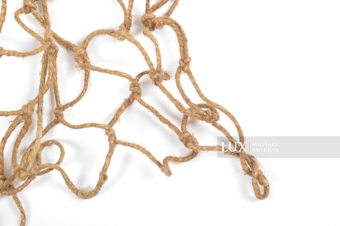 German helmet issued camouflage net, « Tarnnetz » - photo 12
