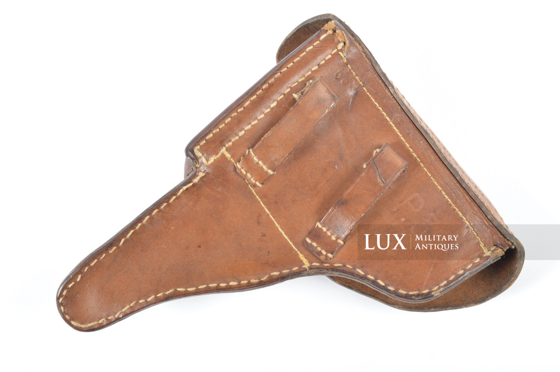 Rare gaine fin de guerre pour pistolet allemand P38, « lyo » - photo 11
