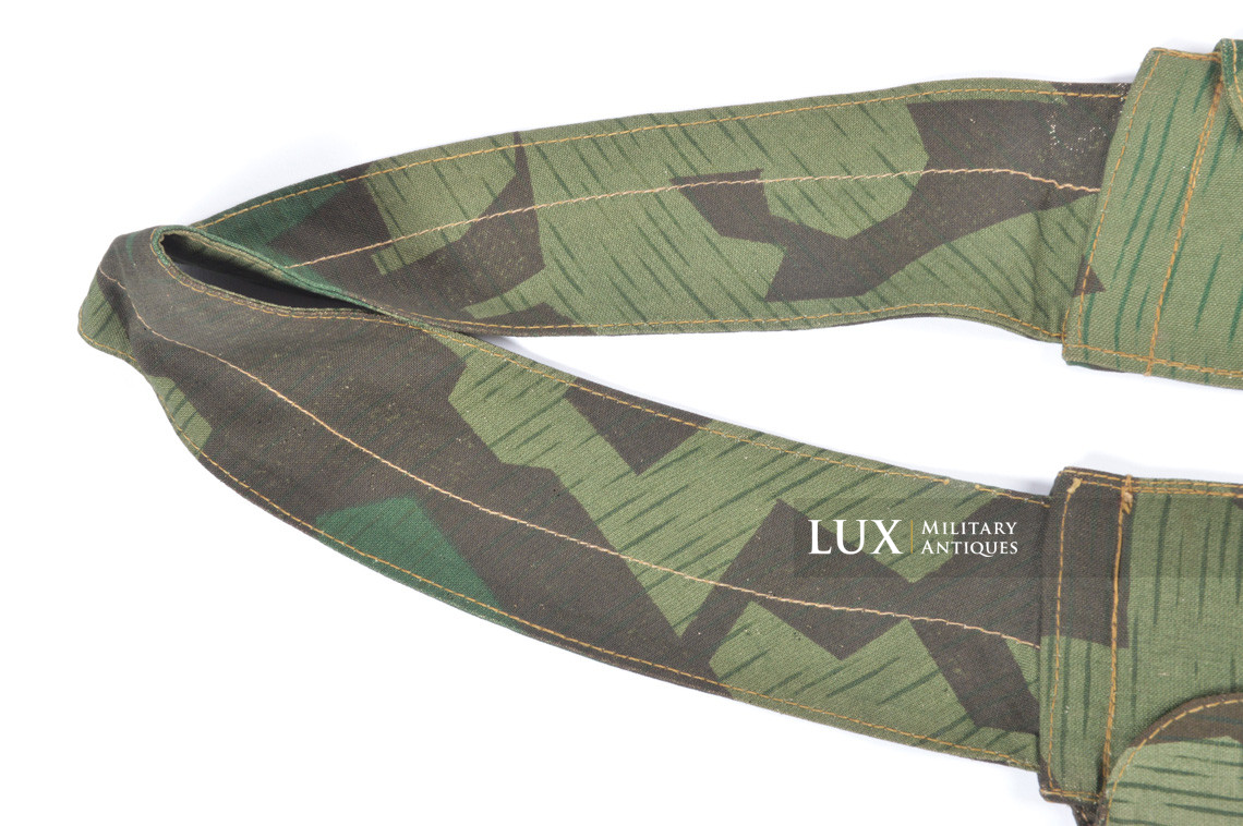German paratrooper's k98 splinter camouflage ammunition bandoleer, « RBNr / 1943 » - photo 10