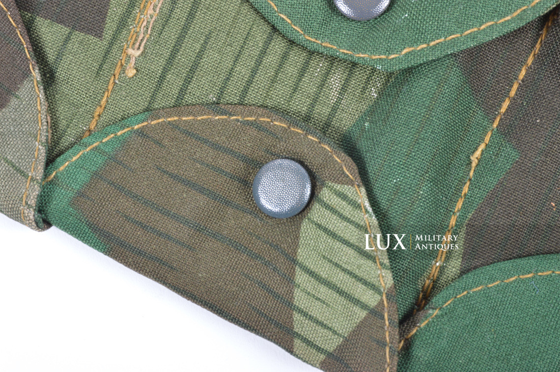German paratrooper's k98 splinter camouflage ammunition bandoleer, « RBNr / 1943 » - photo 11