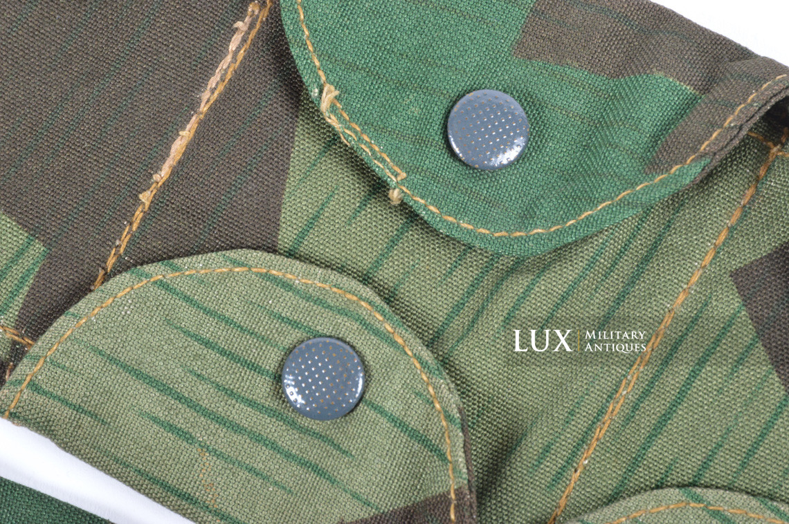German paratrooper's k98 splinter camouflage ammunition bandoleer, « RBNr / 1943 » - photo 12