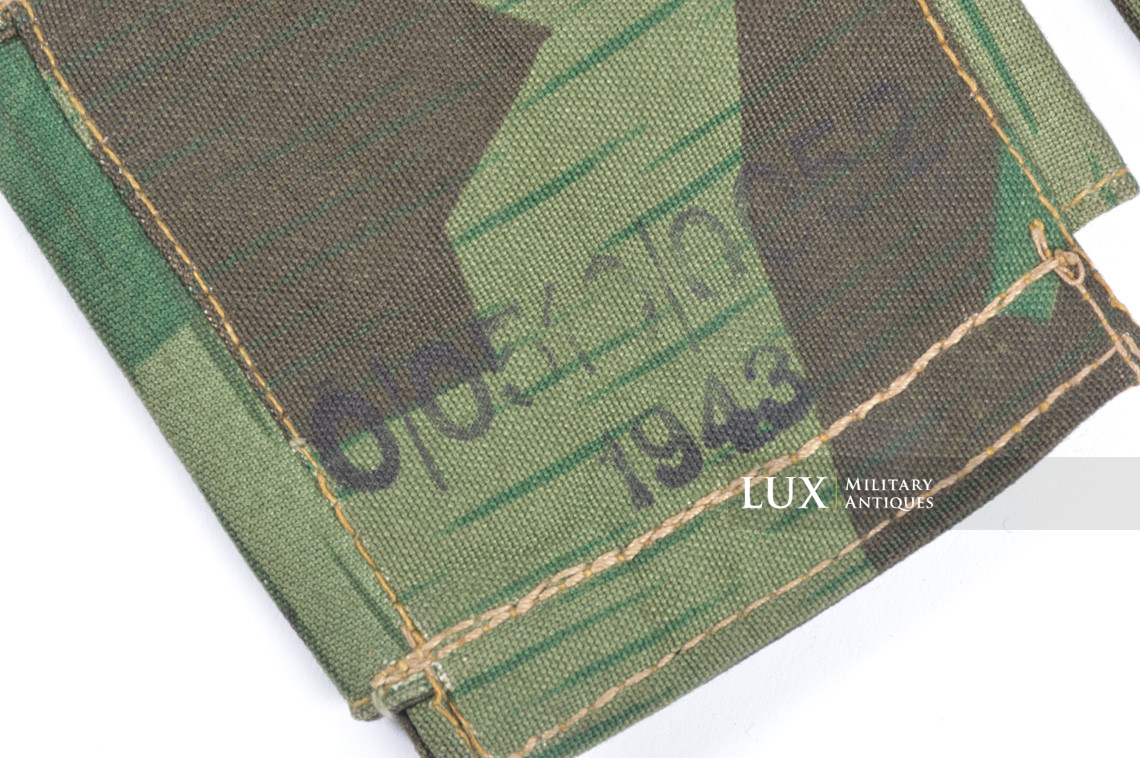 German paratrooper's k98 splinter camouflage ammunition bandoleer, « RBNr / 1943 » - photo 18