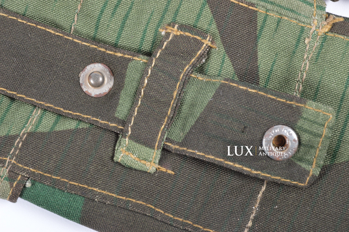 German paratrooper's k98 splinter camouflage ammunition bandoleer, « RBNr / 1943 » - photo 19