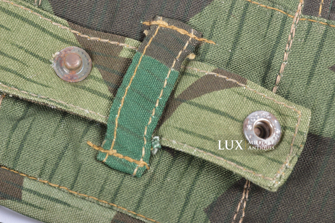 German paratrooper's k98 splinter camouflage ammunition bandoleer, « RBNr / 1943 » - photo 20