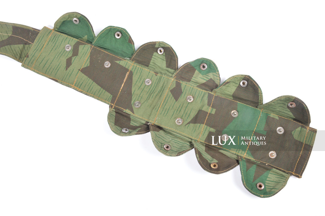 German paratrooper's k98 splinter camouflage ammunition bandoleer, « RBNr / 1943 » - photo 21