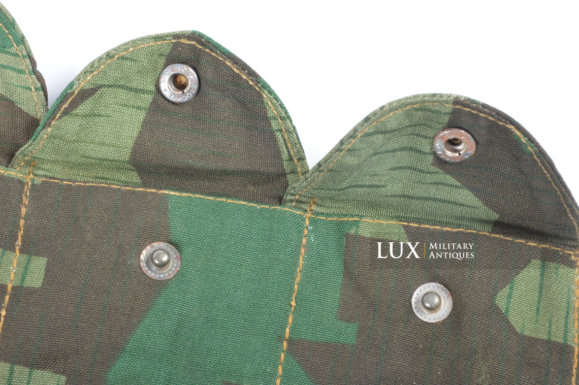 German paratrooper's k98 splinter camouflage ammunition bandoleer, « RBNr / 1943 » - photo 23