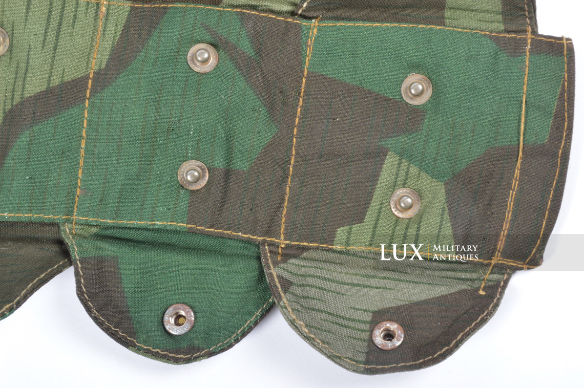 German paratrooper's k98 splinter camouflage ammunition bandoleer, « RBNr / 1943 » - photo 27