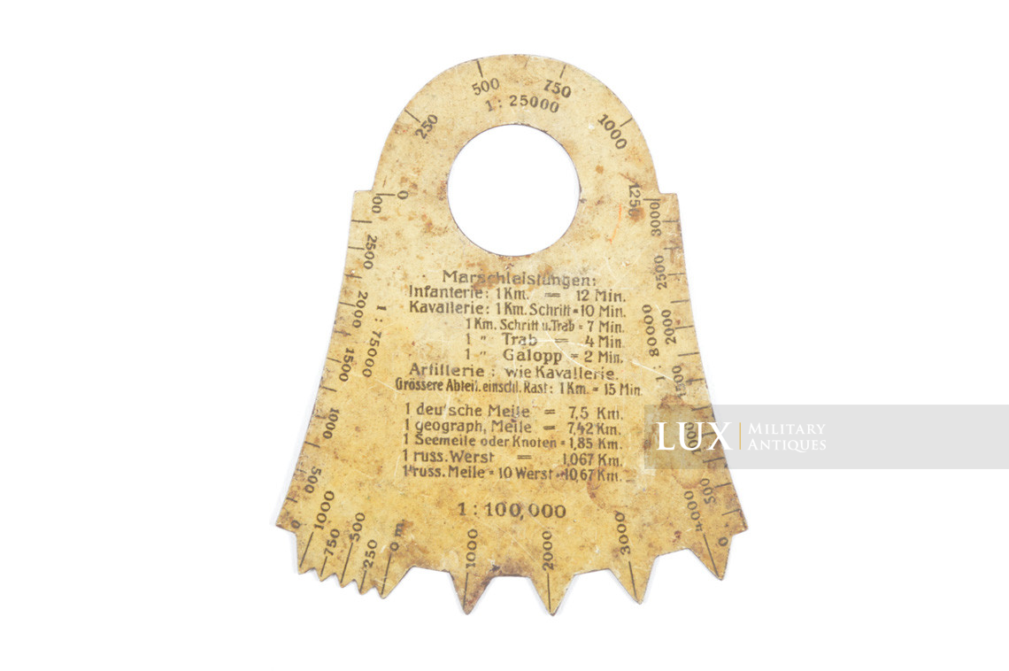 Instrument de mesure de distance sur carte « Marschleistungen » - photo 4