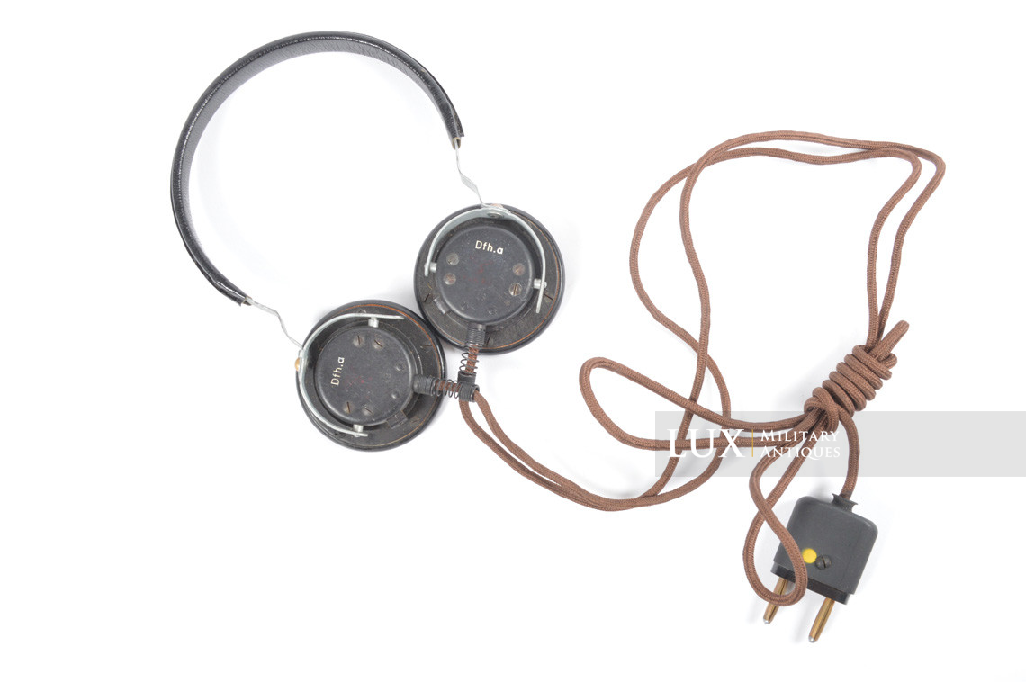 German model A headphone set, « Doppel Kopffernhörer » - photo 4