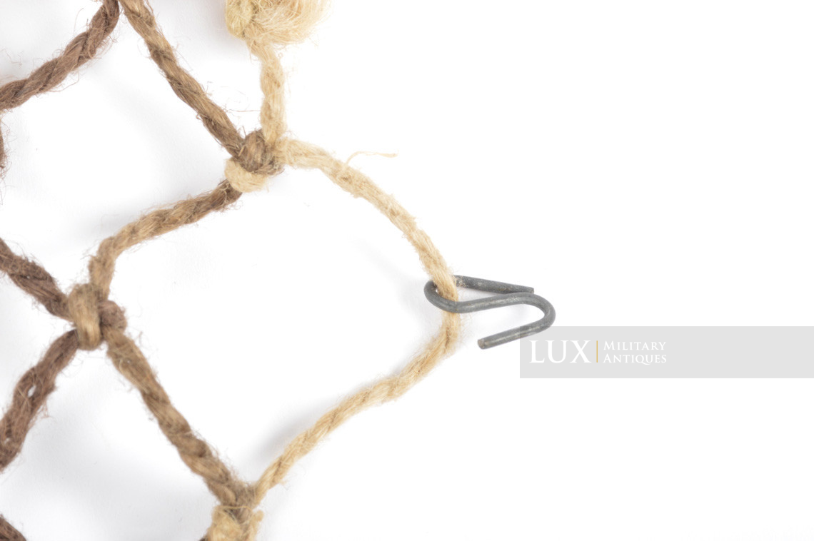German helmet issued camouflage net, « Tarnnetz » - photo 8