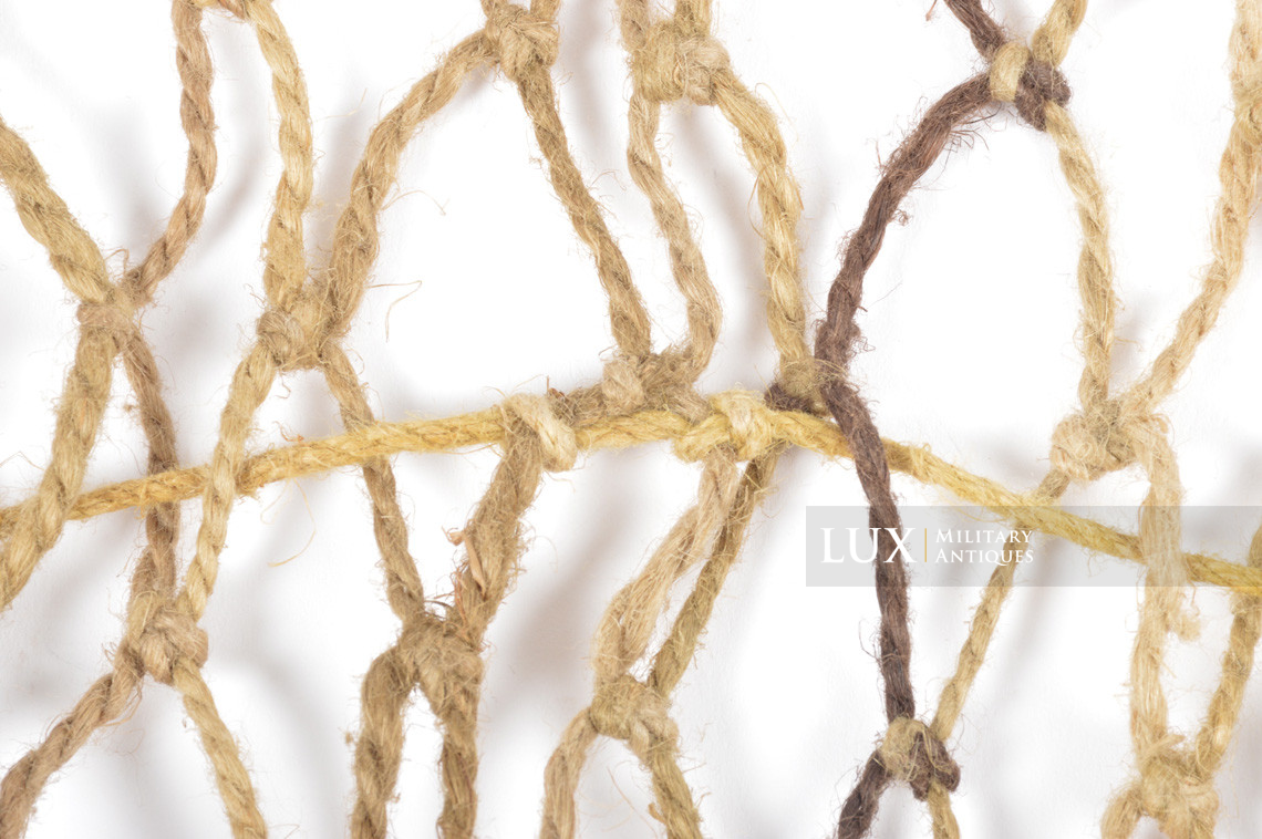 German helmet issued camouflage net, « Tarnnetz » - photo 9