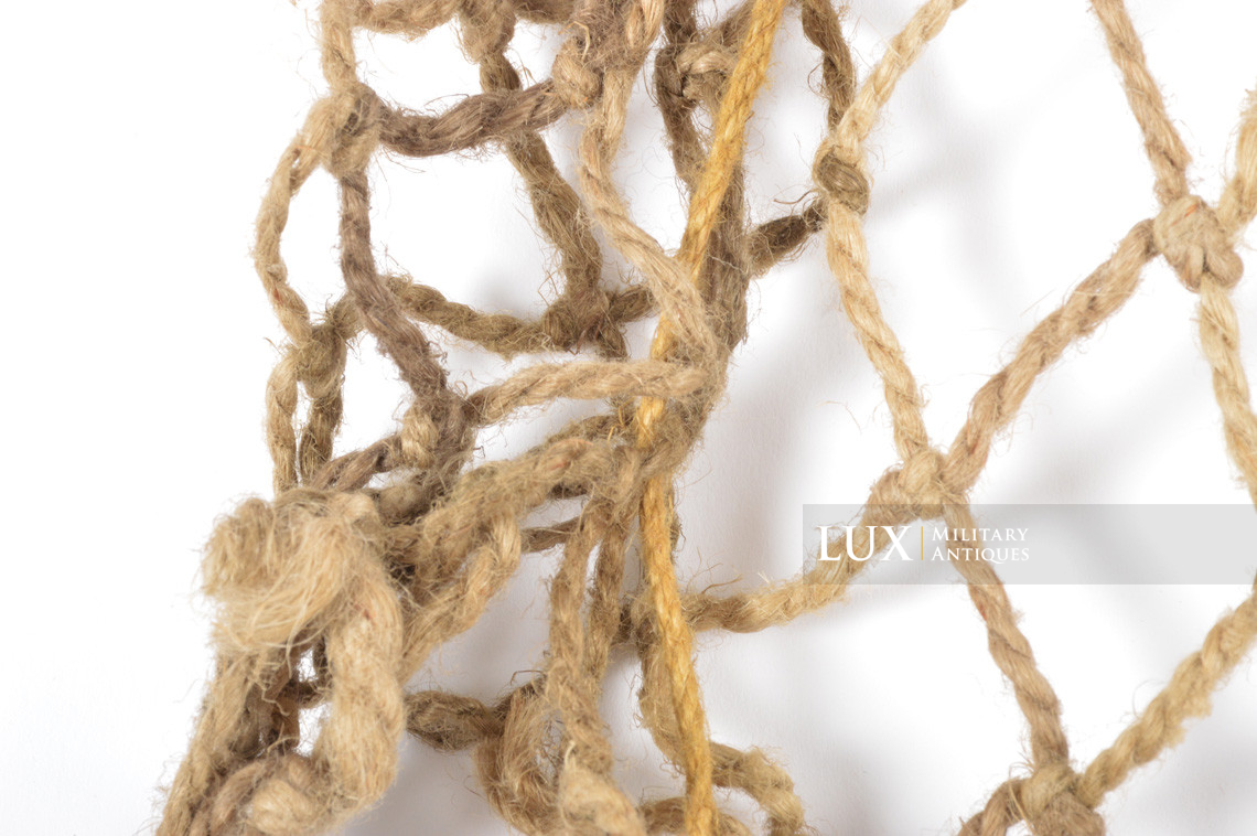 German helmet issued camouflage net, « Tarnnetz » - photo 11