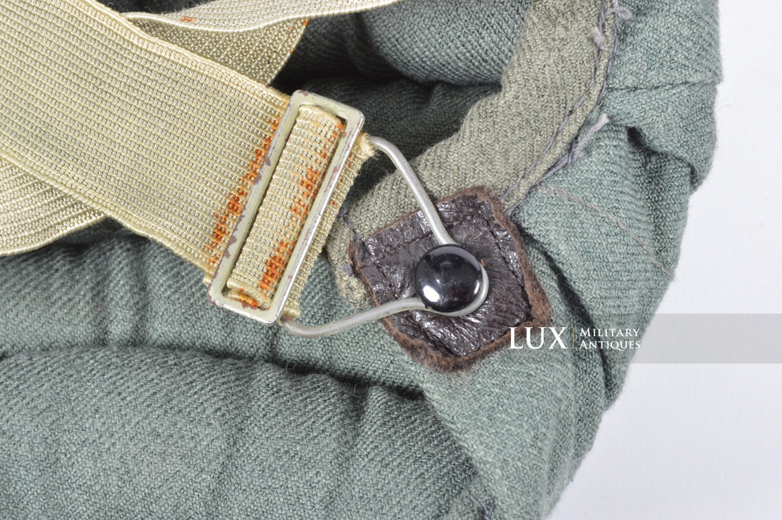 Late-war German paratrooper knee pads, « RBNr » - photo 9