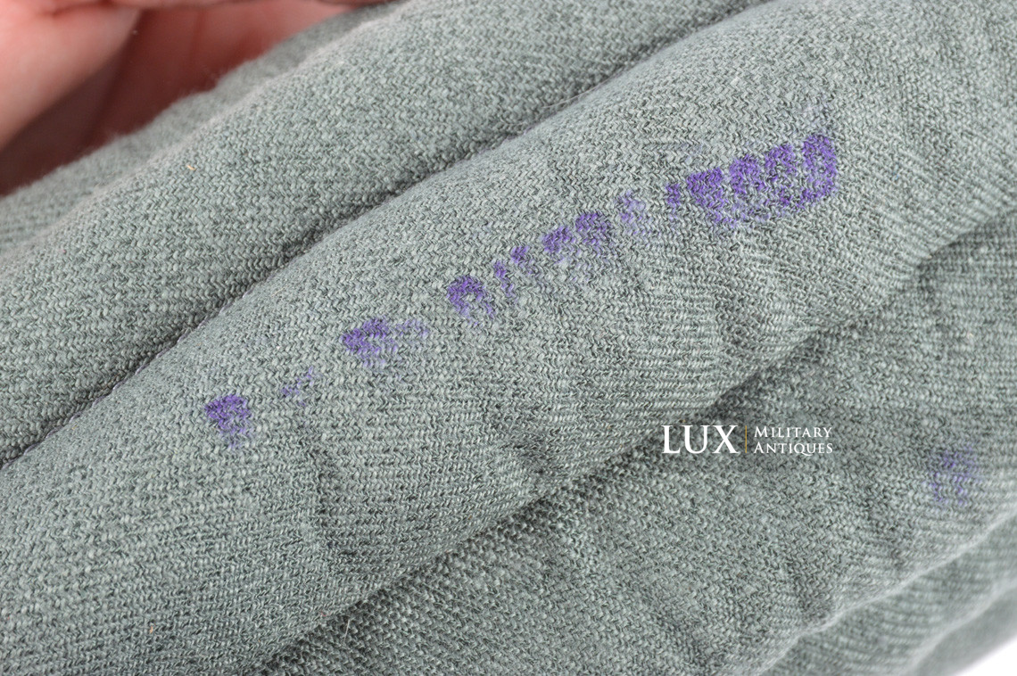 Late-war German paratrooper knee pads, « RBNr » - photo 14