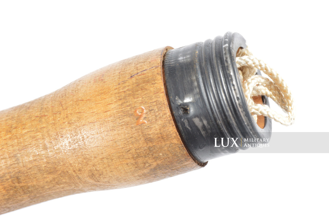 German M24 stick grenade wood handle, « WC1943 » - photo 11