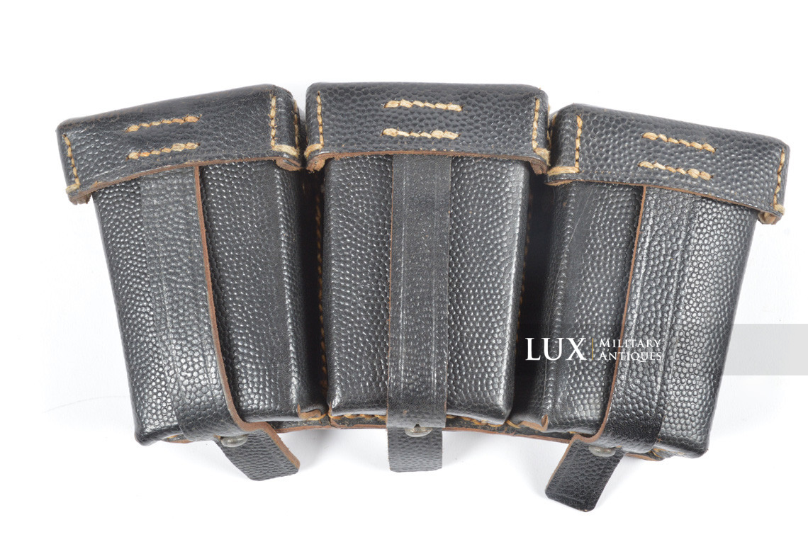 Unissued matching pair of late war k98 ammunition pouches, « cky44 » - photo 15