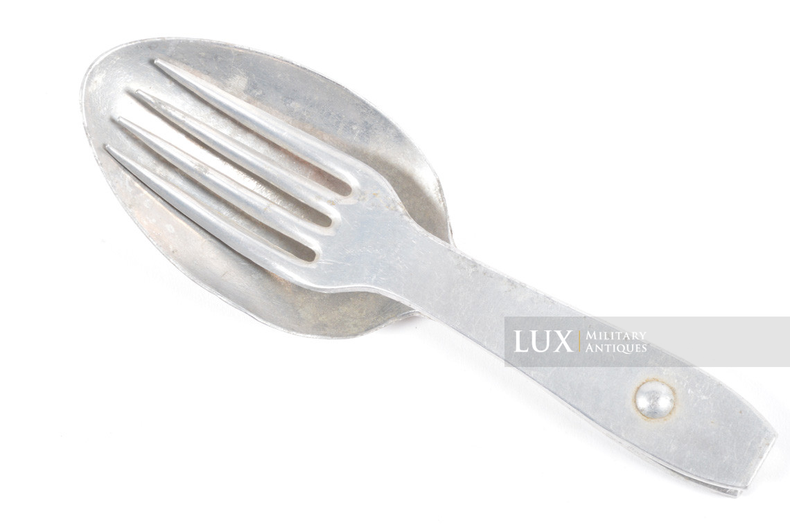 German field spoon/fork combo cutlery set, « C&C.W.42 » - photo 4