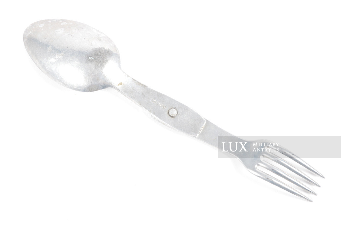 German field spoon/fork combo cutlery set, « C&C.W.42 » - photo 10