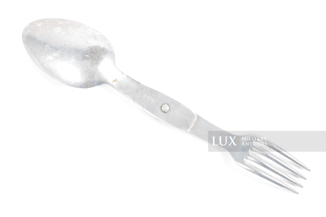 German field spoon/fork combo cutlery set, « C&C.W.42 » - photo 10