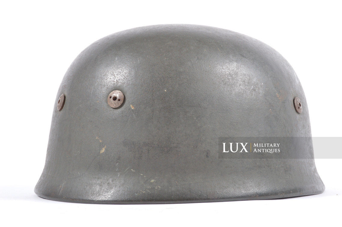 Late war M38 German Paratrooper combat helmet, « ckl68 » - photo 11