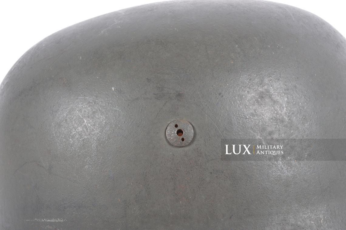 Late war M38 German Paratrooper combat helmet, « ckl68 » - photo 15