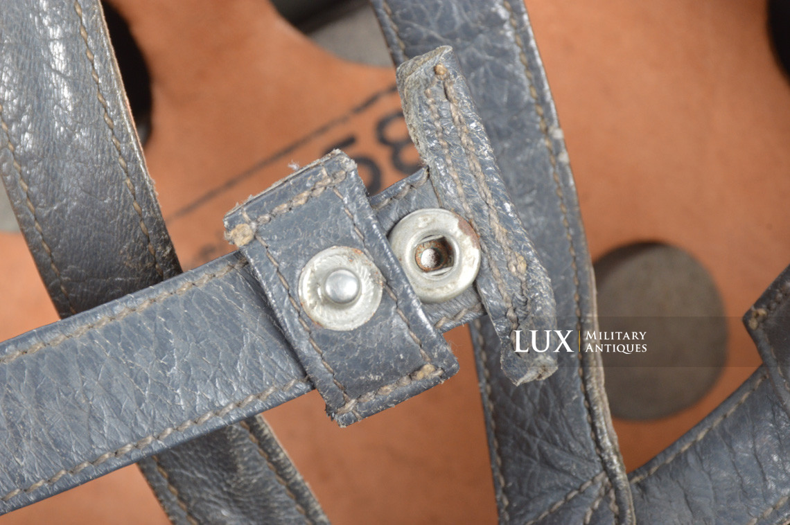 Late war M38 German Paratrooper combat helmet, « ckl68 » - photo 34