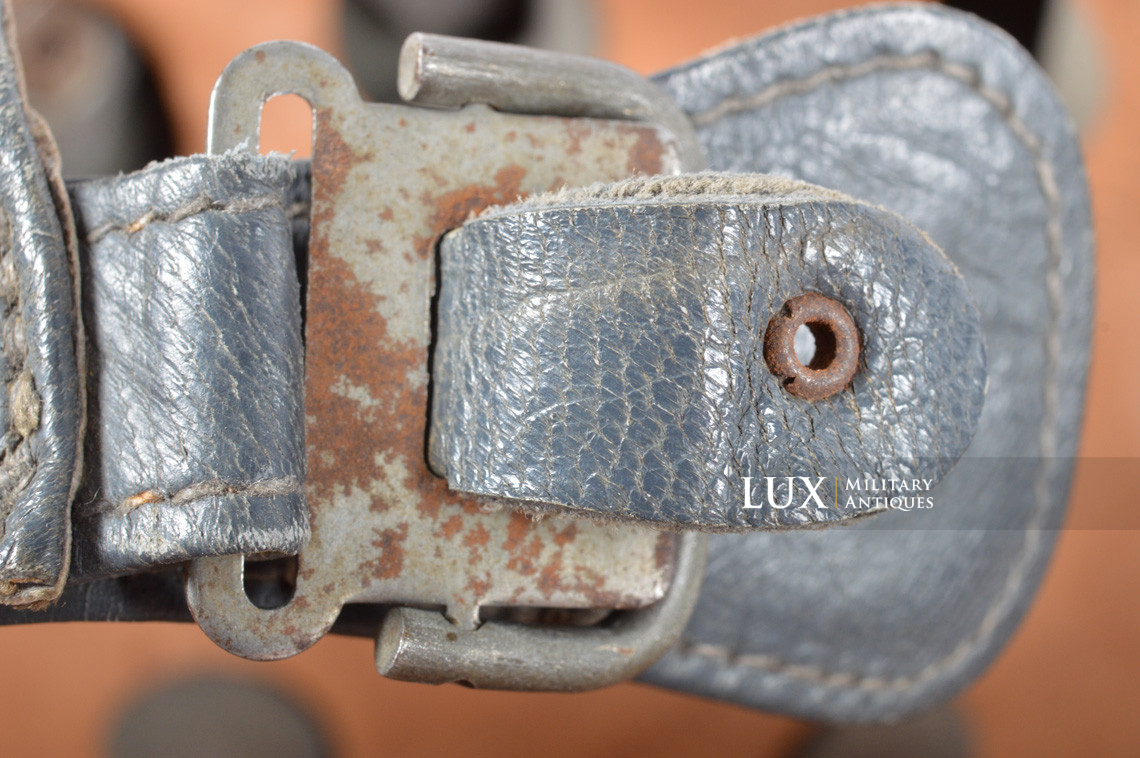 Late war M38 German Paratrooper combat helmet, « ckl68 » - photo 29