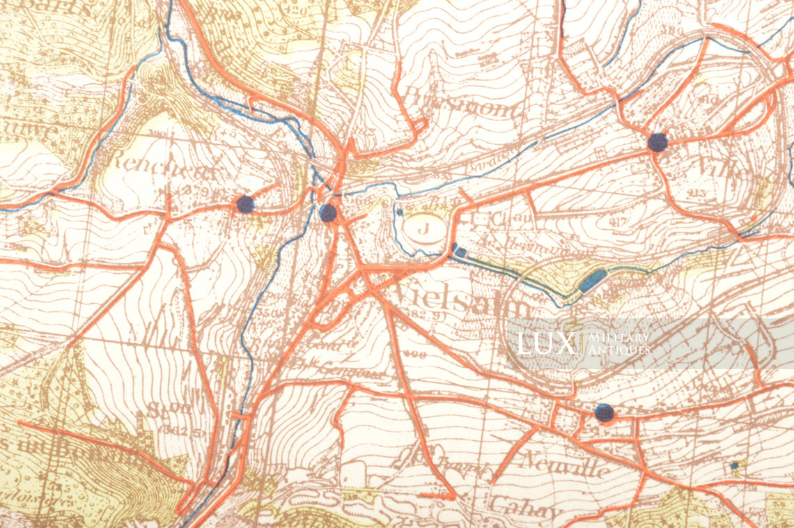 German Army map, Kampfgruppe Hansen, « Belgium - Vielsalm » - photo 13