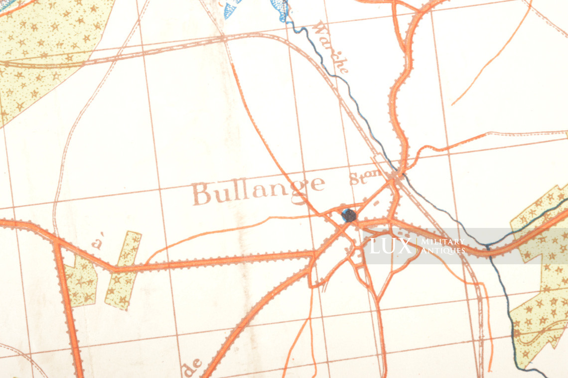 German Army map, Kampfgruppe Hansen, « Belgium - Stavelot » - photo 12